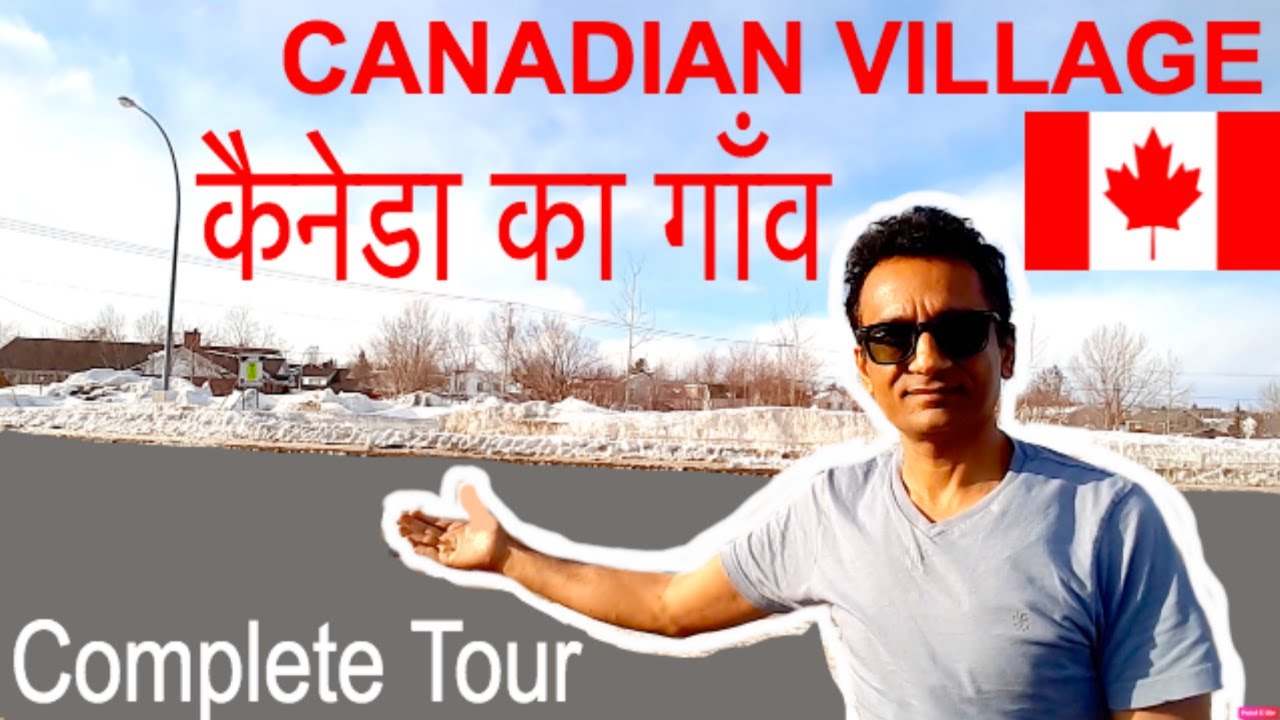 Canadian Village Life - Indian Vlogger in Canada