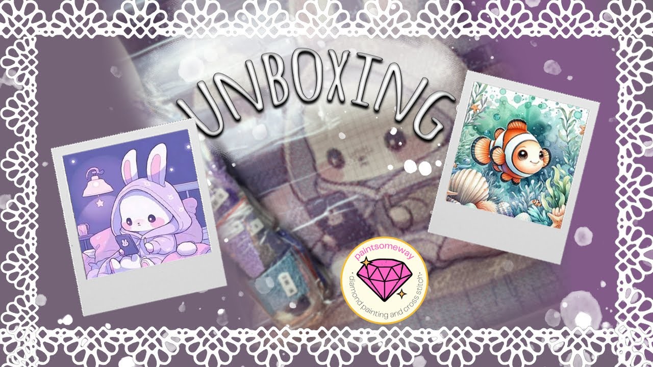 GEHT ES NOCH SÜSSER?  🥹💞 UNBOXING VON PAINTSOMEWAY 😍 | DIAMOND PAINTING 💜