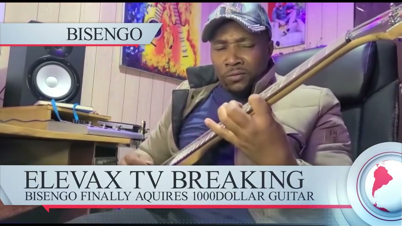 Bisengos' 140,000 ksh guitar finally arrives, thanks to God!