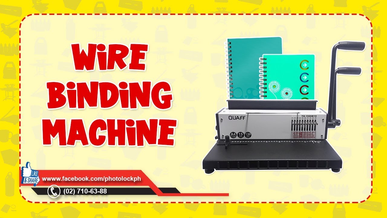 QUAFF Wire Binding Machine