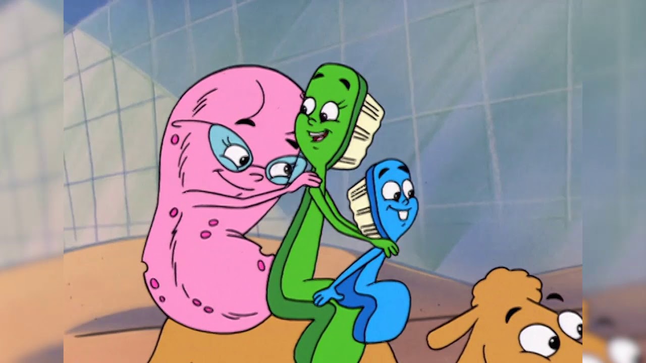 Toothbrush Family Full Episode Compilation #6 - Puddle Jumper Children's Animation
