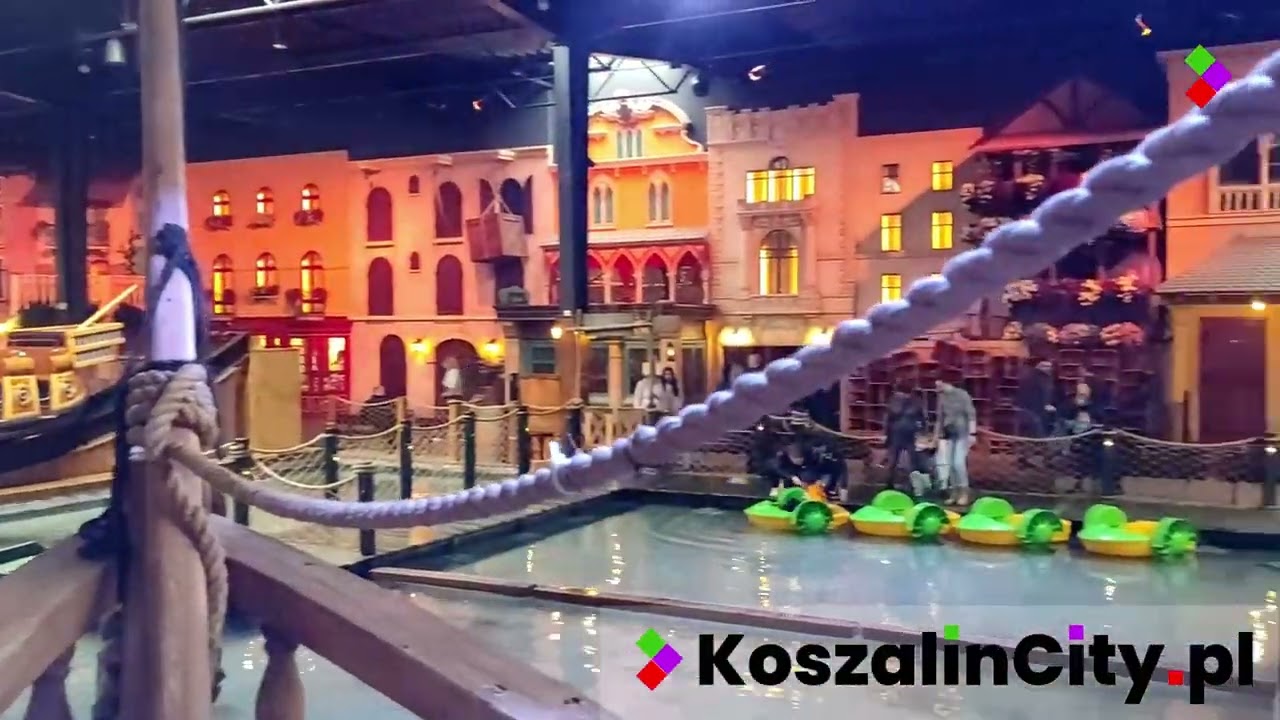 Mandoria Miasto Przygód, czyli kryte wesołe miasteczko w Łodzi (Rzgów) 🎢🎠🎡 Atrakcje i nowa strefa!