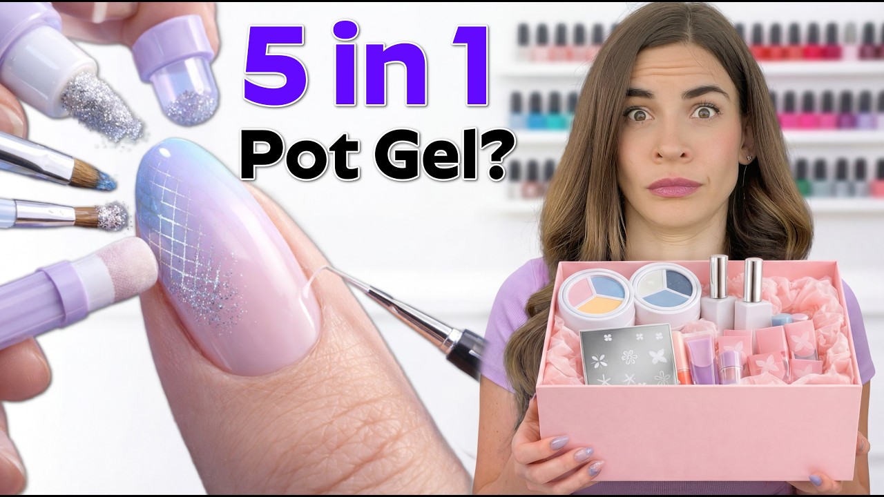 Я протестировала каждый продукт из этой коробки для ногтей.