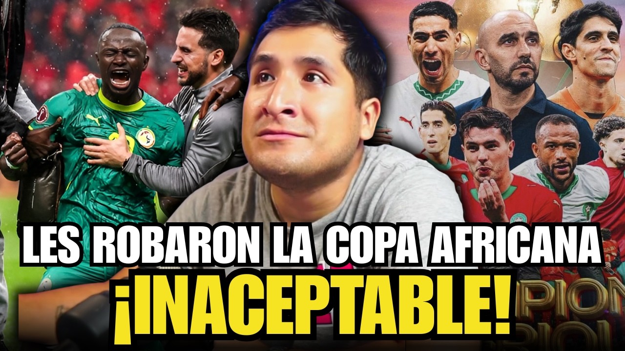 ESCÁNDALO EN ÁFRICA🚨| LE QUITARON LA COPA A MANÉ | MARRUECOS CAMPEÓN 3-0 | FANODRIC DECEPCIONADO 🦤