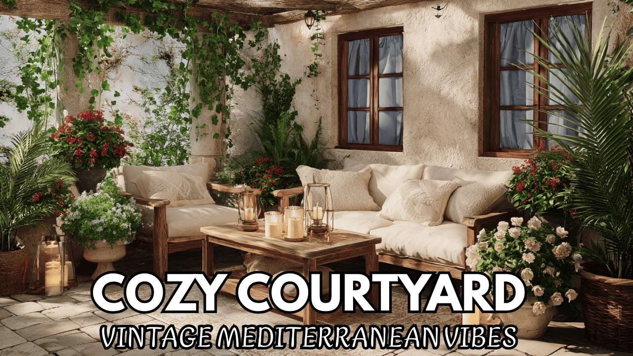 Cozy Courtyard Vibes 