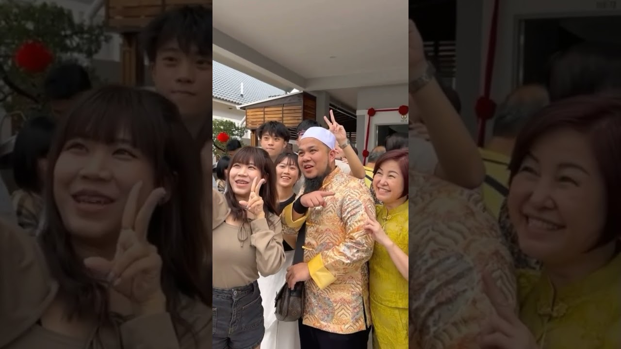 Momen bahagia ustaz ebit lew dengan keluarga besar#Shorts