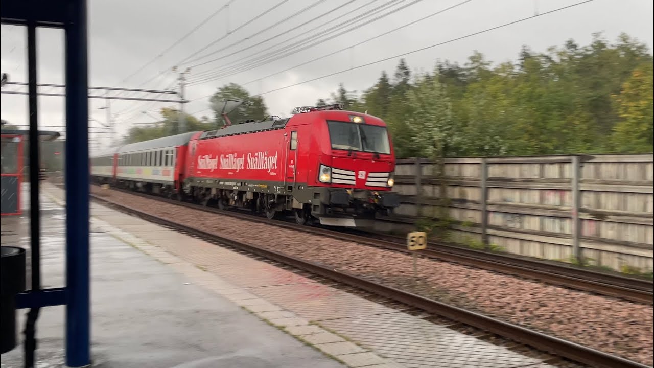 Tåg i Järna