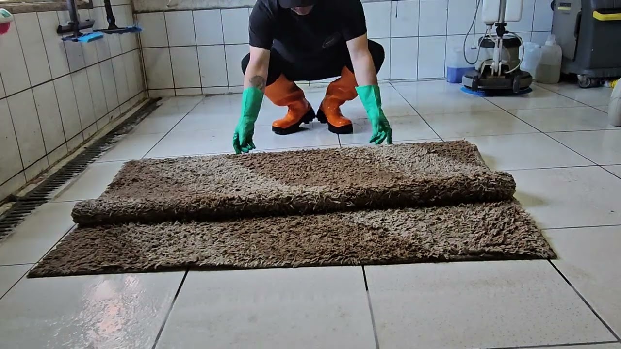 Alfombra shaggy# lavanderiadealfombras# clean carpet expert
