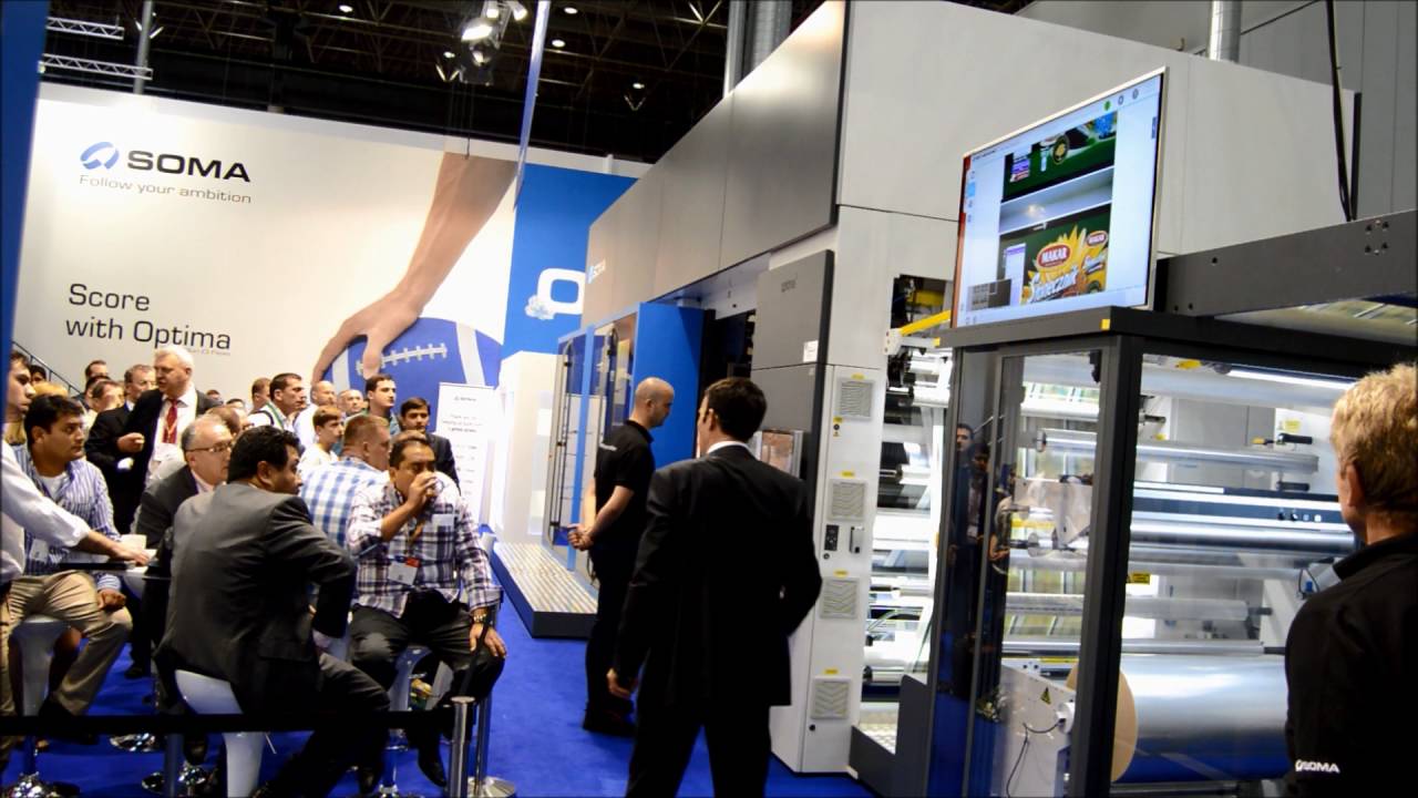 New flexo OPTIMA2 live at DRUPA!