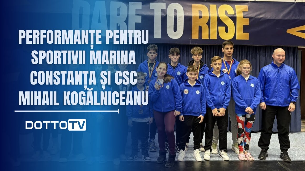 Performanțe pentru sportivii Marina Constanța și CSC Mihail Kogălniceanu