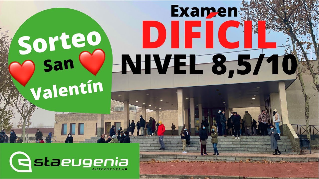 EXAMEN DIFÍCIL DGT 🚗👍😀