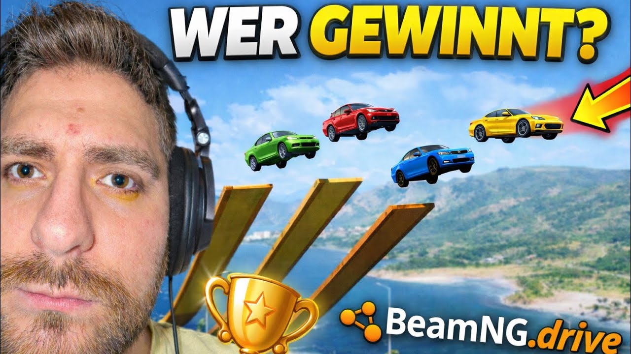Welches Auto gewinnt die Rampe  | BEAMNG DRIVE