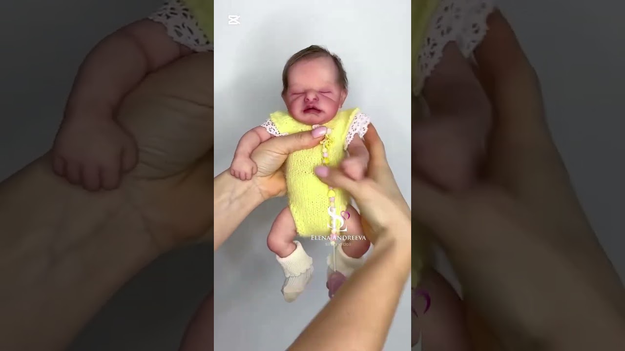 Silicone baby Suzy 12&rdquo;. #siliconebaby #rebornbaby #siliconedoll #siliconereborn #reborn #babydoll
