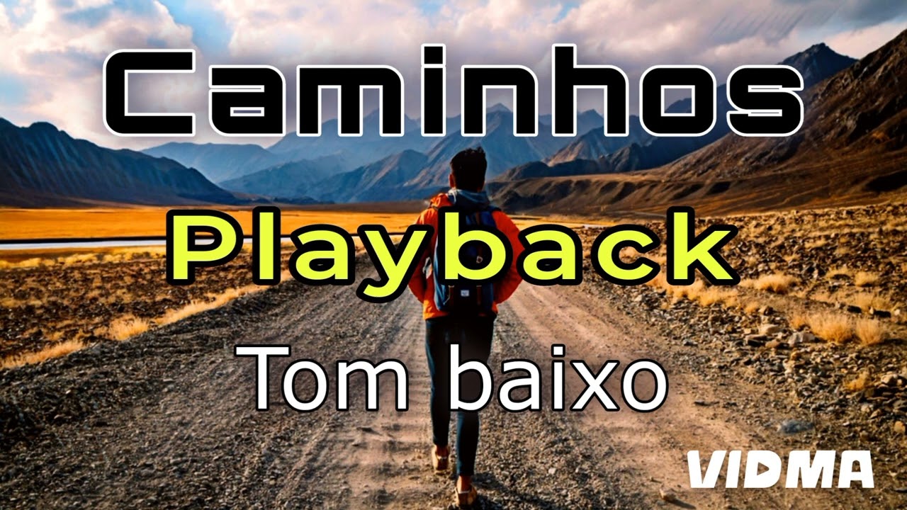 Caminhos-Playback-Mara Lima-Tom baixo