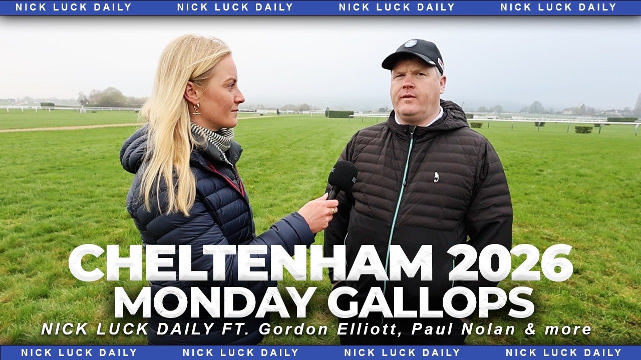 Cheltenham Festival Eve - LIVE from the gallops ft. Gordon Elliott, Paul Nolan, Emmet Mullins etc.