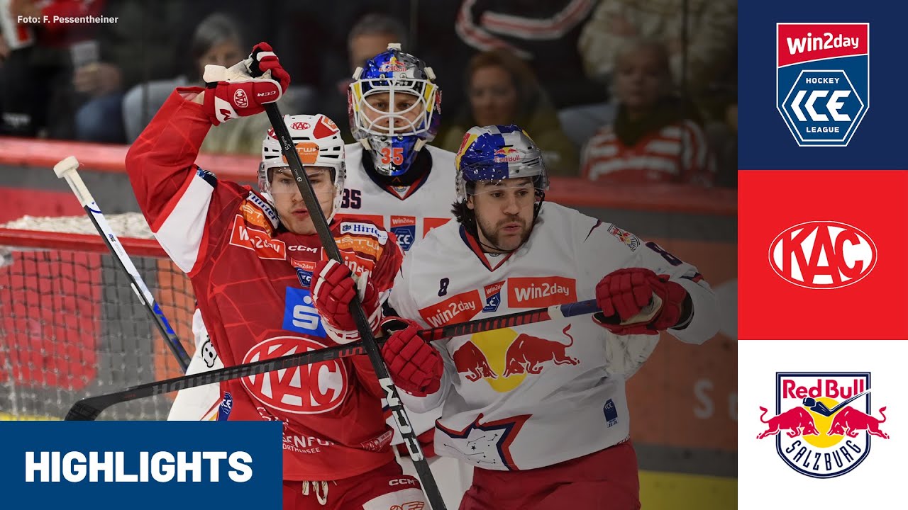 ICE: EC-KAC vs. EC Red Bull Salzburg | Highlights