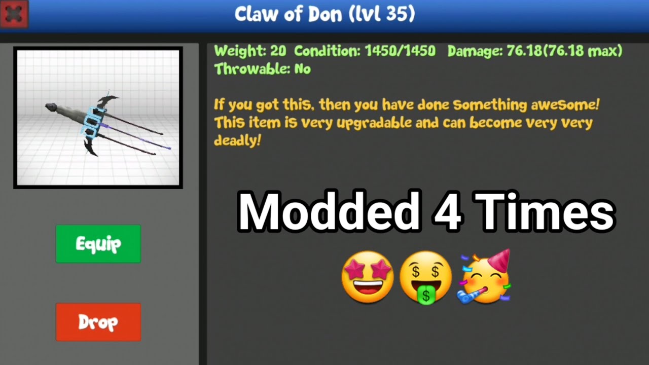 School Of Chaos - Don Claw 4x Mod