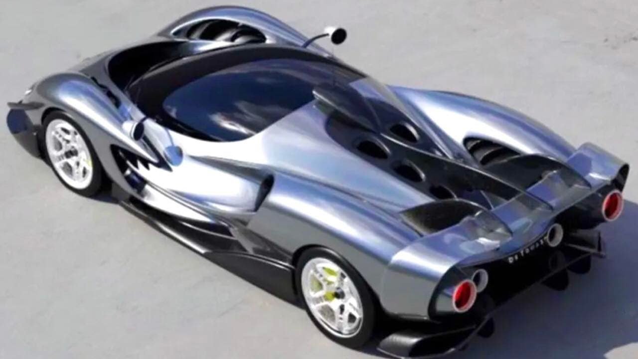Вот БЕЗУМНЫЙ трековый гиперкар Detomaso P900 стоимостью 3,3 млн долларов...