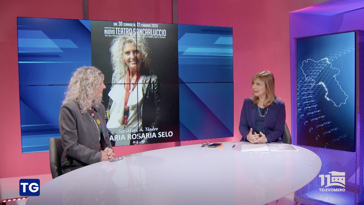 TELEVOMERO NOTIZIE ospite in studio la scrittrice Maria Rosaria Selo