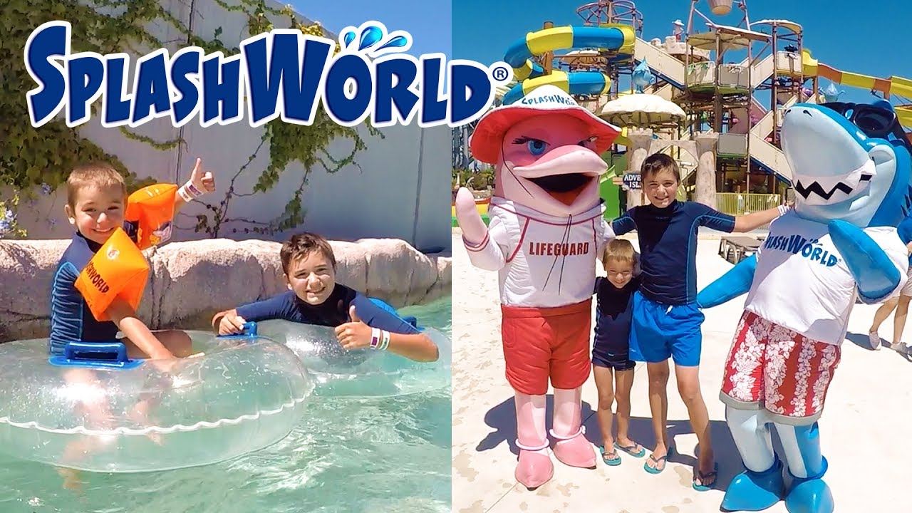 VLOG - JOURNÉE FUN AU PARC AQUATIQUE SPLASHWORLD 💦