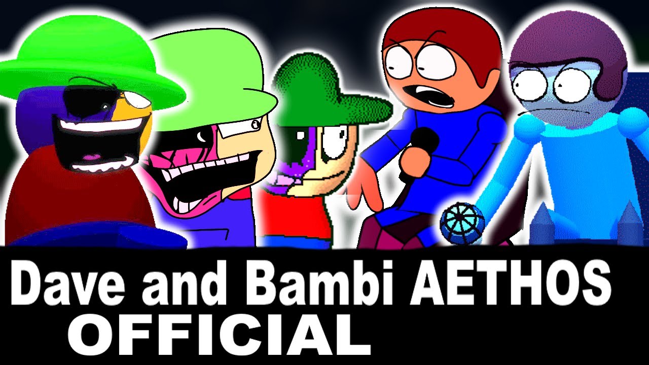 Dave and Bambi AETHOS OFFICIAL HIGH EFFORT Disheartening Betrayal ALL ENDINGS | Friday Night Funkin'