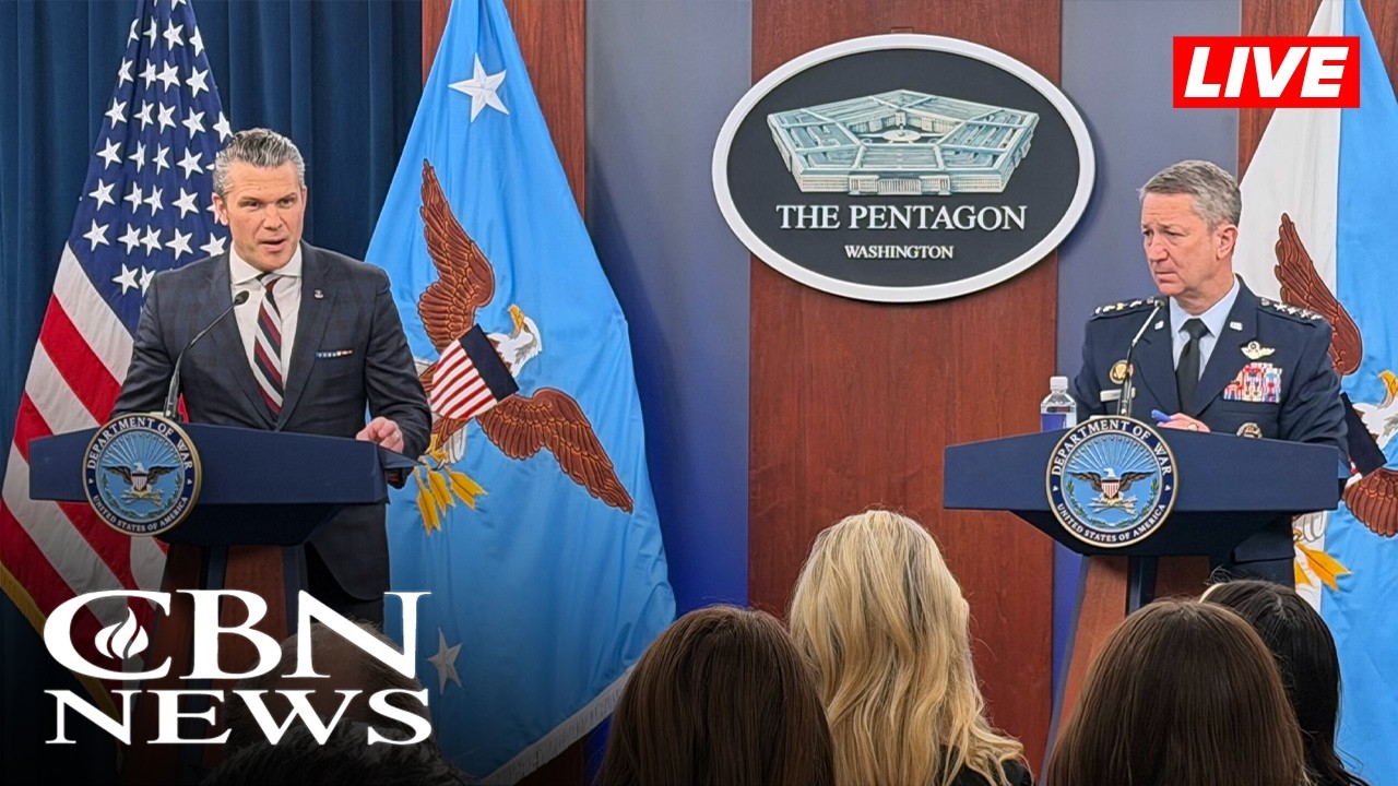 LIVE: Secretary Hegseth and General Caine Hold a Pentagon Press Briefing | April 16, 2026