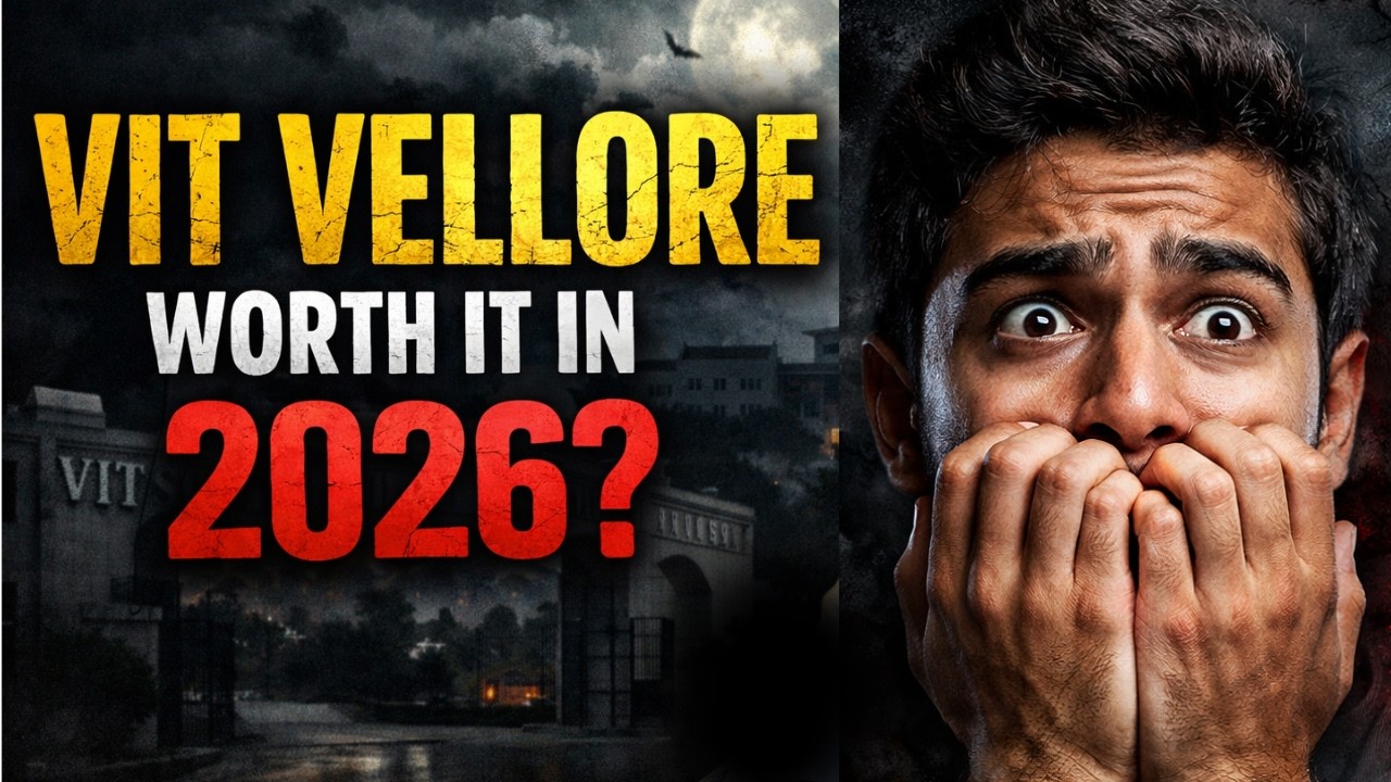 VITEEE 2026: Is VIT Vellore Still Worth It? The Truth No One tells (Honest Reality)