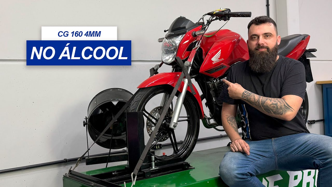 AJUSTE DA CG 4MM NO ÁLCOOL, COMANDO E BICO DE XRE190