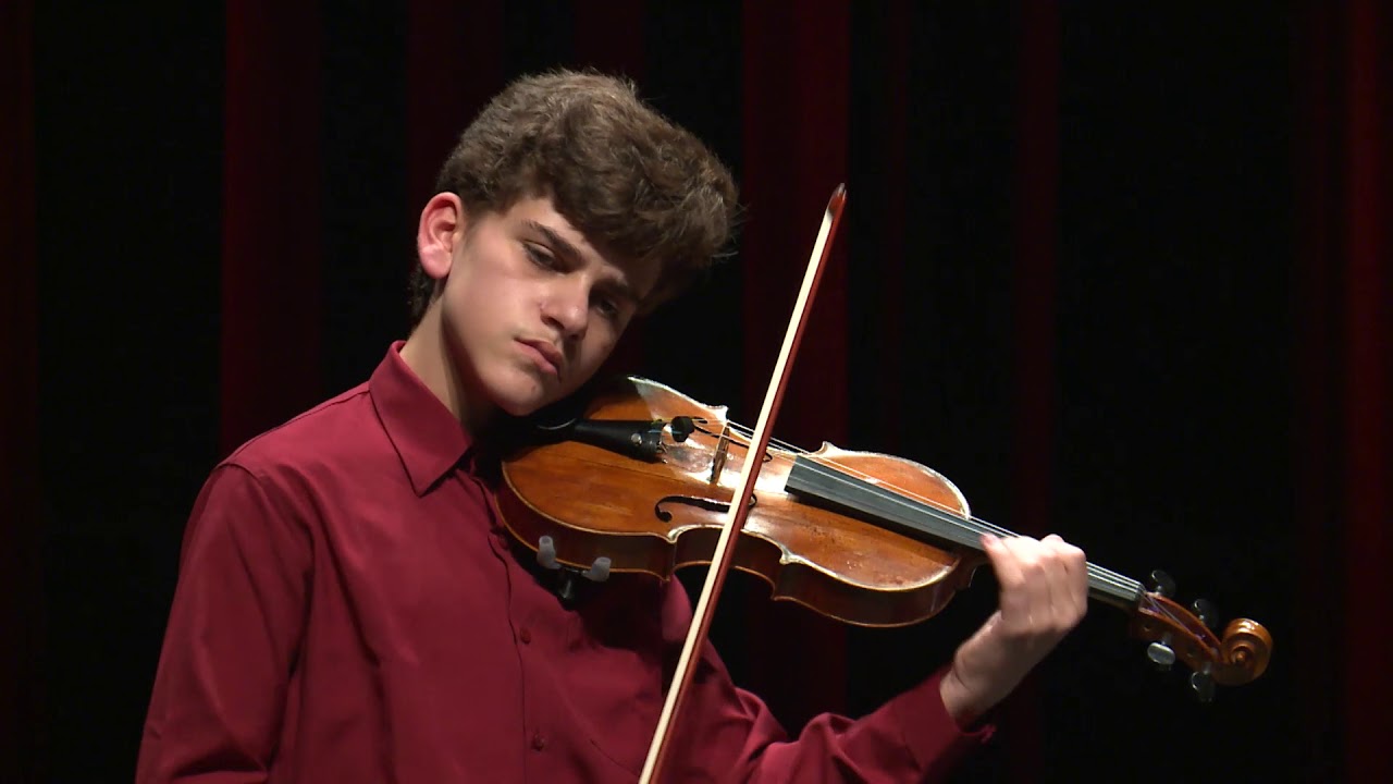 GUIDO SANT'ANNA / Menuhin Competition 2018, Junior first rounds - day 2