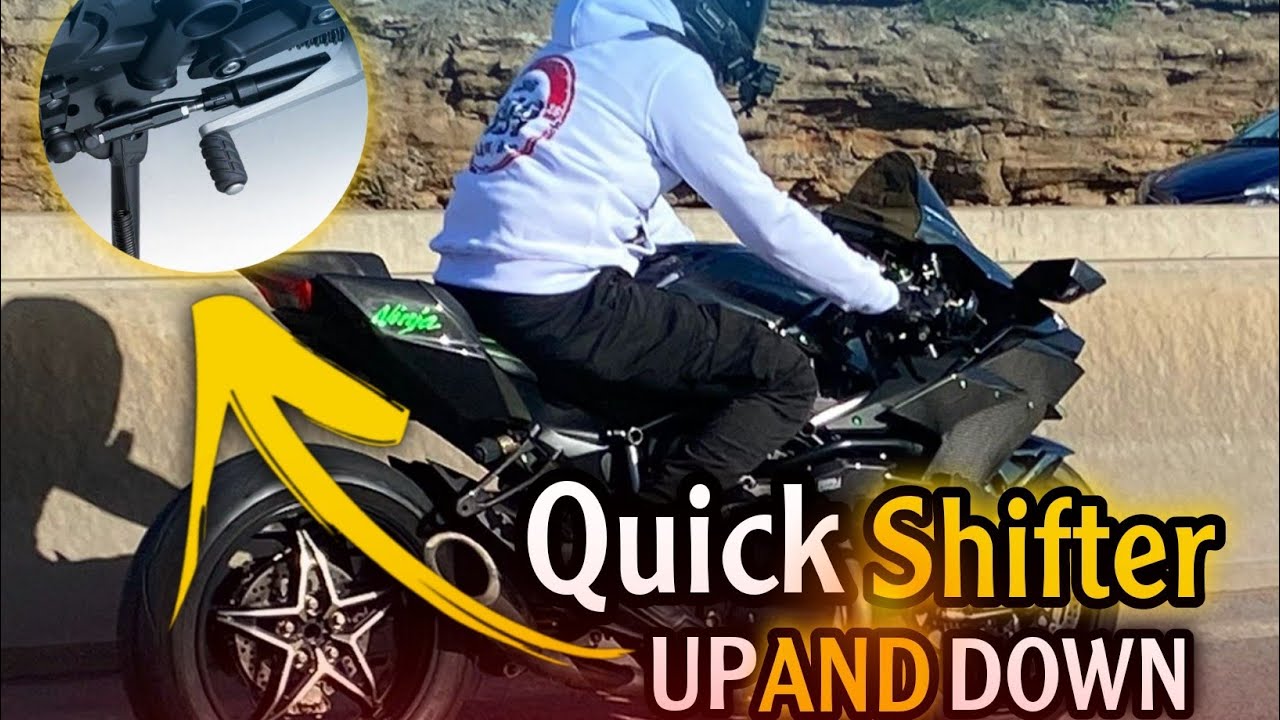 تجربة Quick Shifter أقوى دراجة Kawasaki Ninja H2 🔥🇲🇦