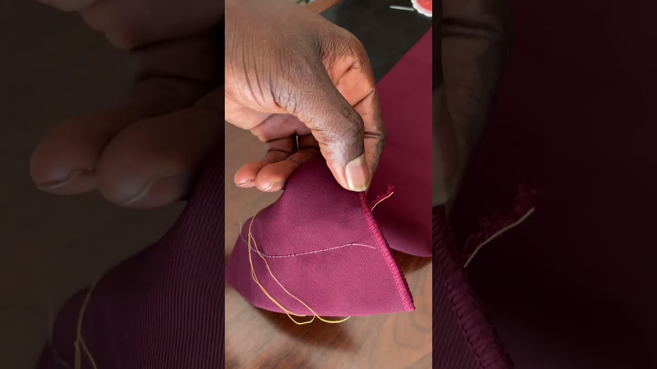 Professional Trousers Hem Finishing