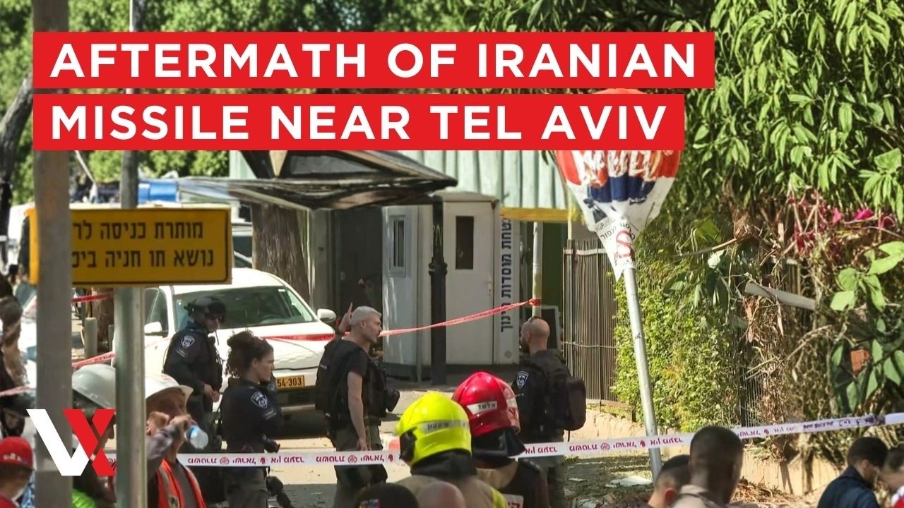 LIVE | Aftermath Of Iranian Missile Strike Near Tel Aviv | Damage, Rescue Efforts | VERTEX