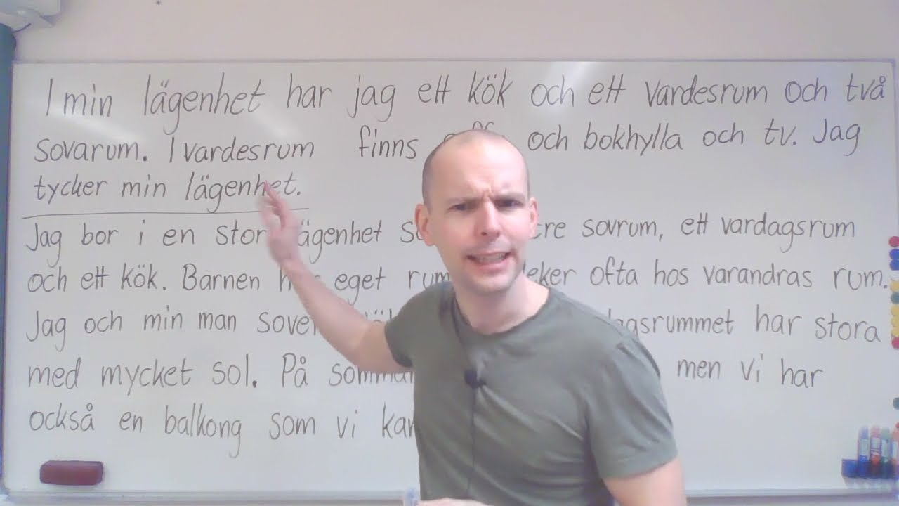 Rätta två elevtexter (B kurs och D kurs) SFI