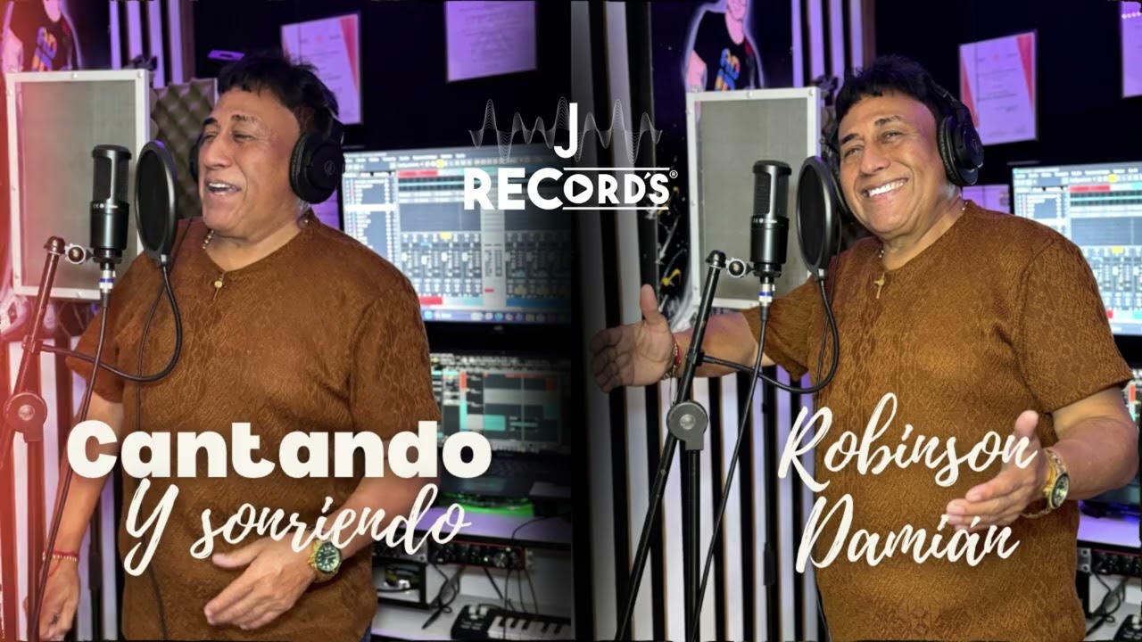 Cantando y Sonriendo - Robinson Damián