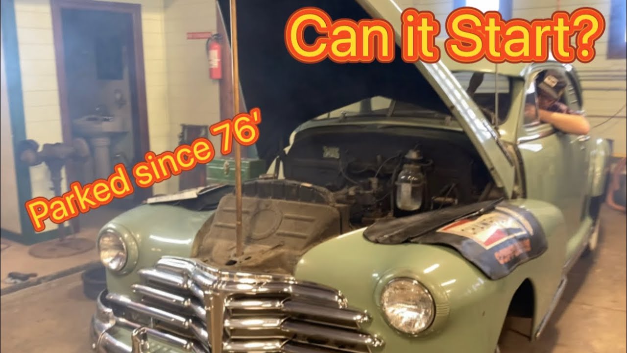 Can it Start?  Will it Run? Barn Find 1948 Chevrolet Stylemaster