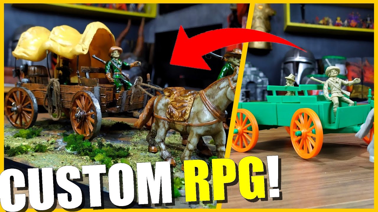 Miniaturas para RPG: Customizando um brinquedo Gulliver