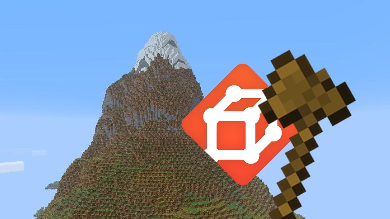 КАК ПОСТРОИТЬ ГОРУ В minecraft?