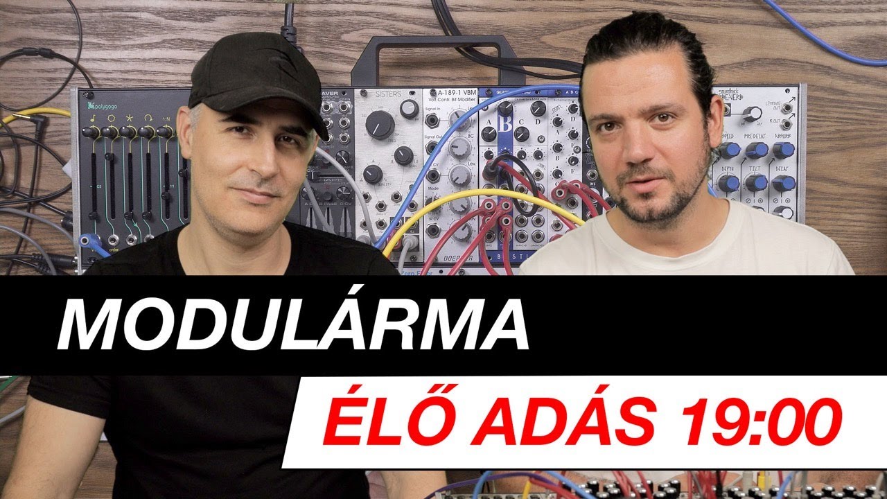 MODUL&Aacute;RMA S01E01 - &eacute;lő műsor szintisz&aacute;jzerol&aacute;ssal