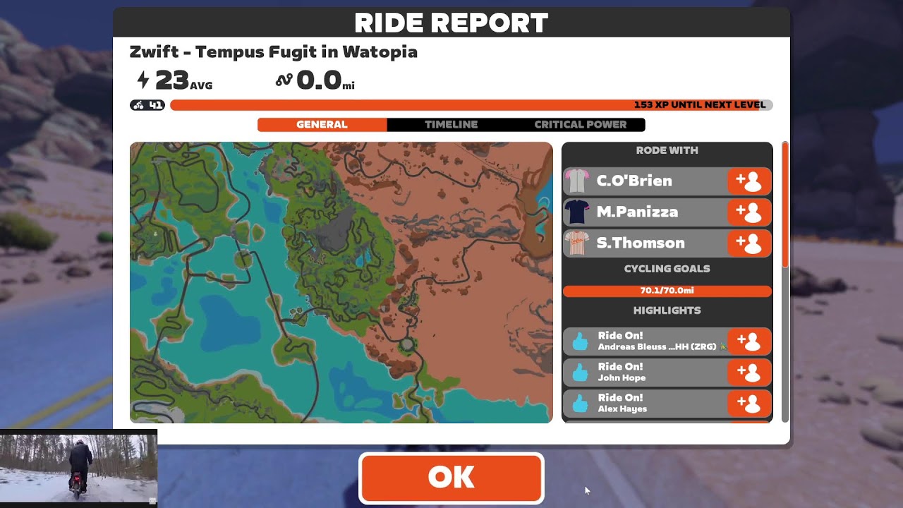 Zwift Saturday Ride