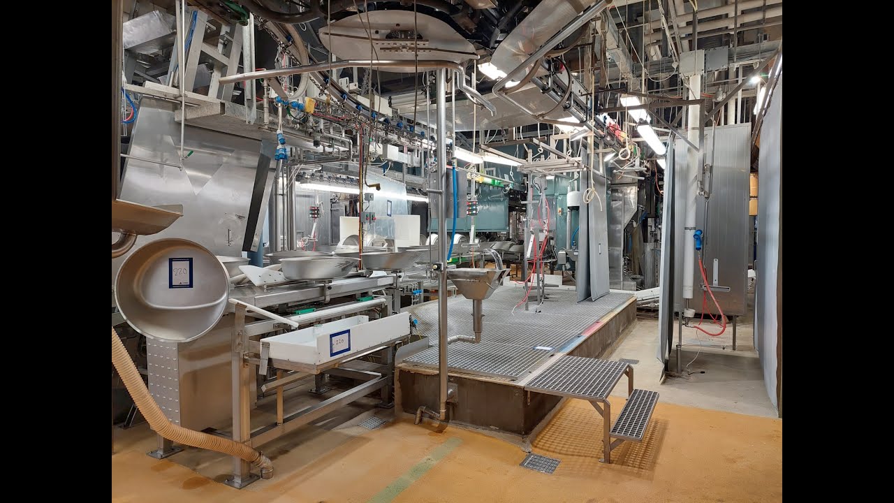 Online auction pig slaughtering equipment Danish Crown in S&aelig;by (DK)