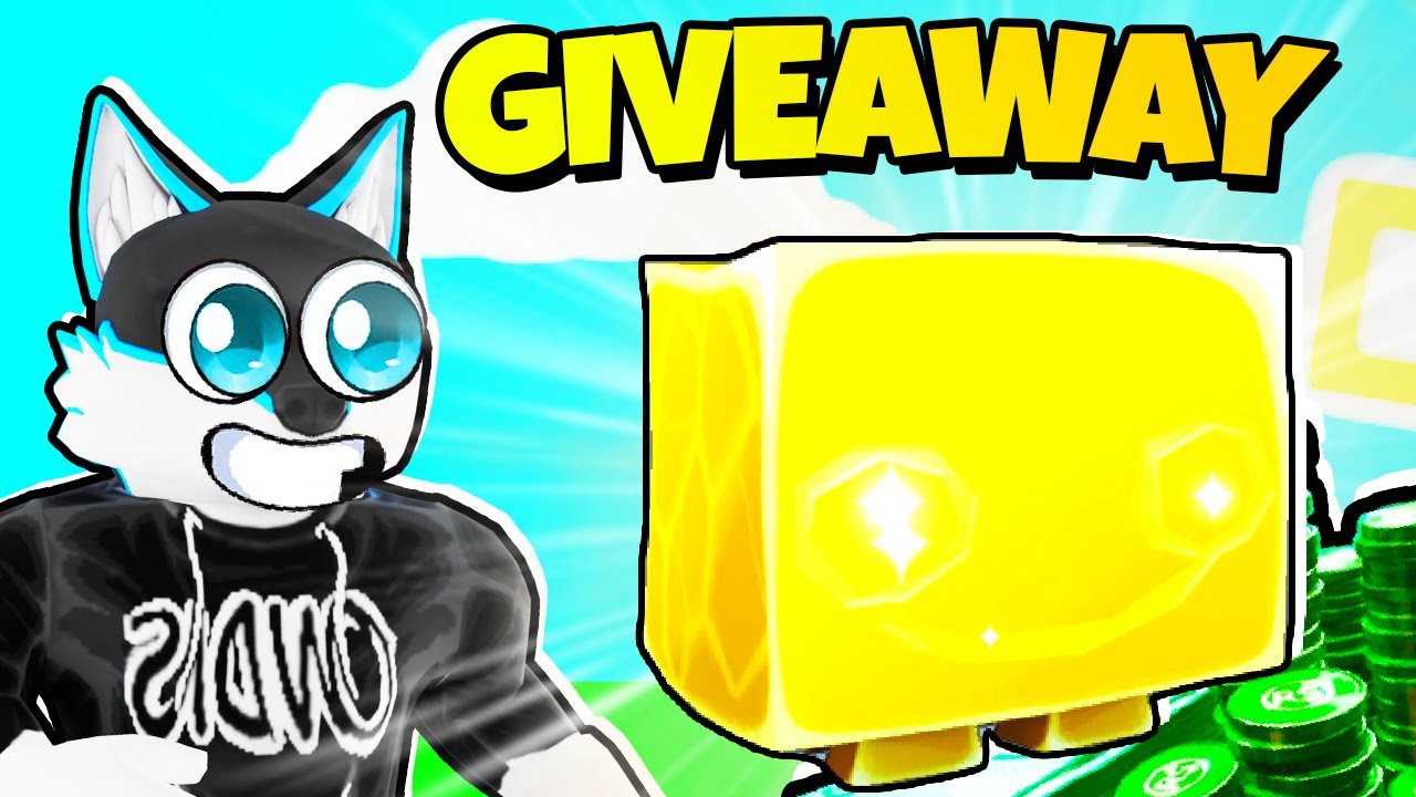 GIVEAWAY ROBUXŮ A HUGE PETŮ #24!🔴 Pet Simul&aacute;tor X