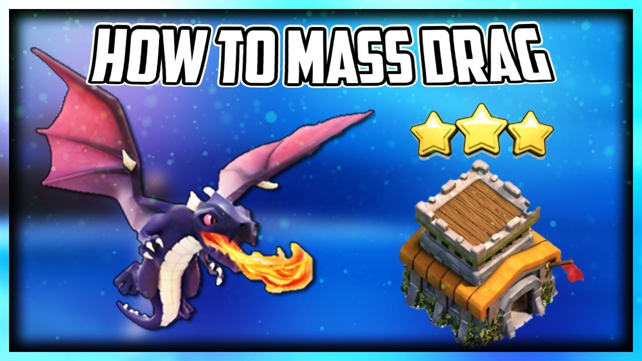 How to Mass Dragon At Th8 | Different ways | Clash of Clans