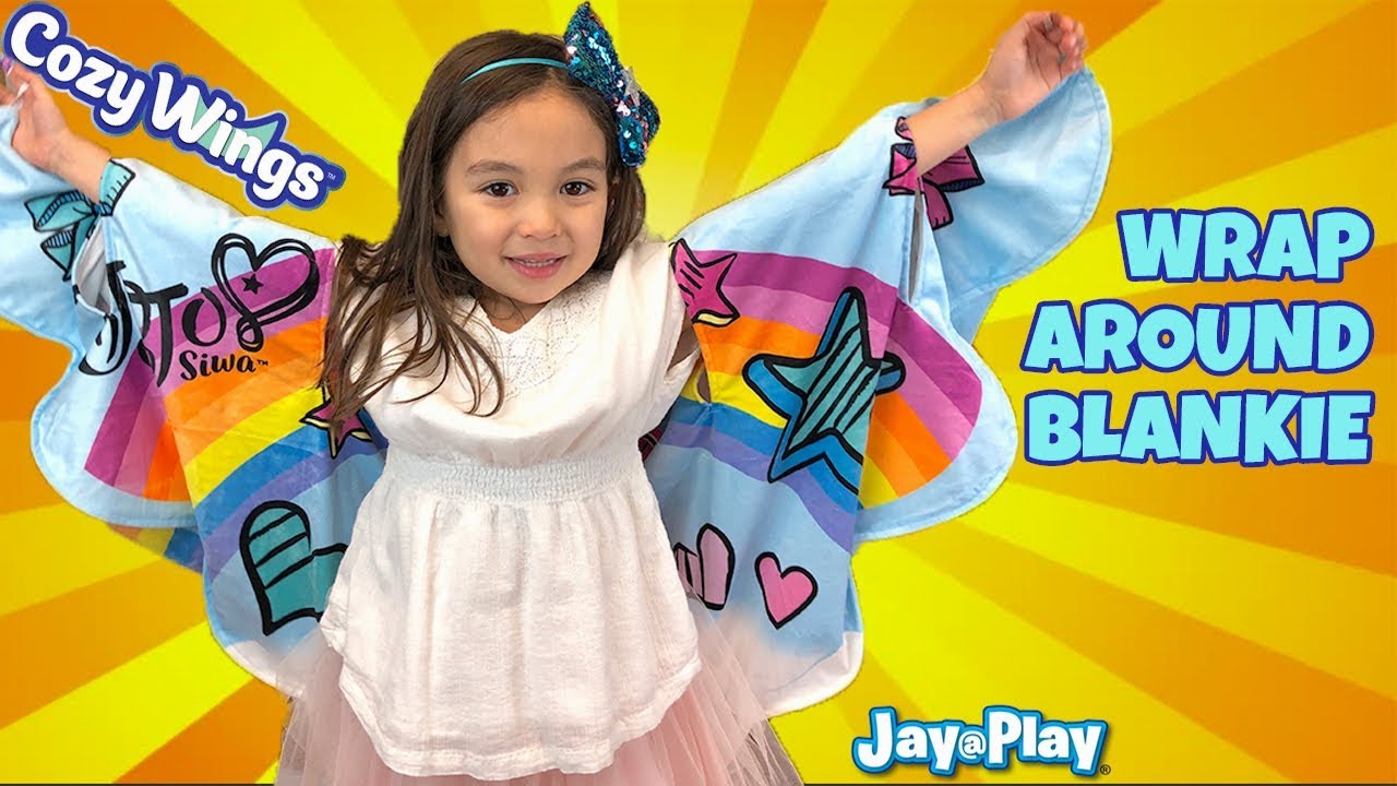 Cozy Wings Wrap Around Wearable Wings by Jay at Play