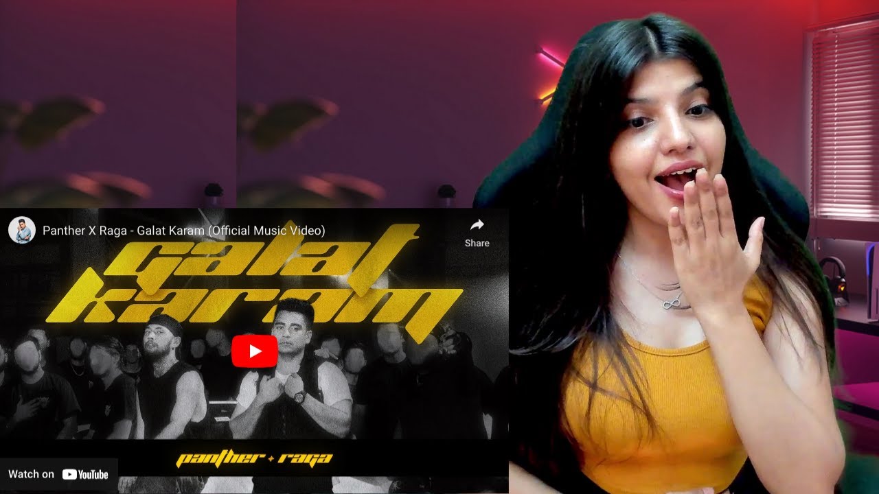 Panther X Raga - Galat Karam : Reaction With NYSHA
