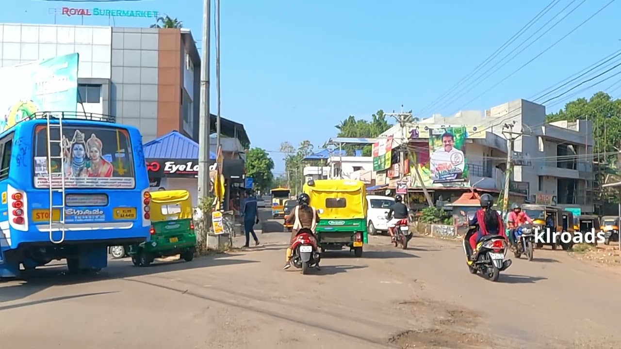 Drive from Alamcode to Kadakkaavoor via Mananaaku, Nilakkamukku