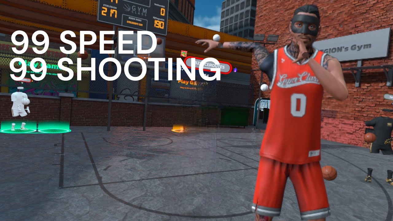 I USED A ZEN AND 99 SPEED IN GYM CLASS VR!!!!  ( NEW WAY TO GET THE ZEN ) ( I ALMOST GOT BANNED )