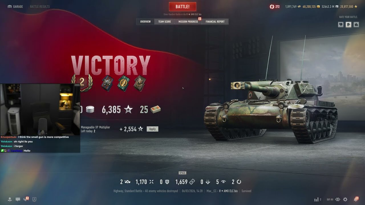 AS-XX 40t Tech Tree Showcase - Ambush 14 after!