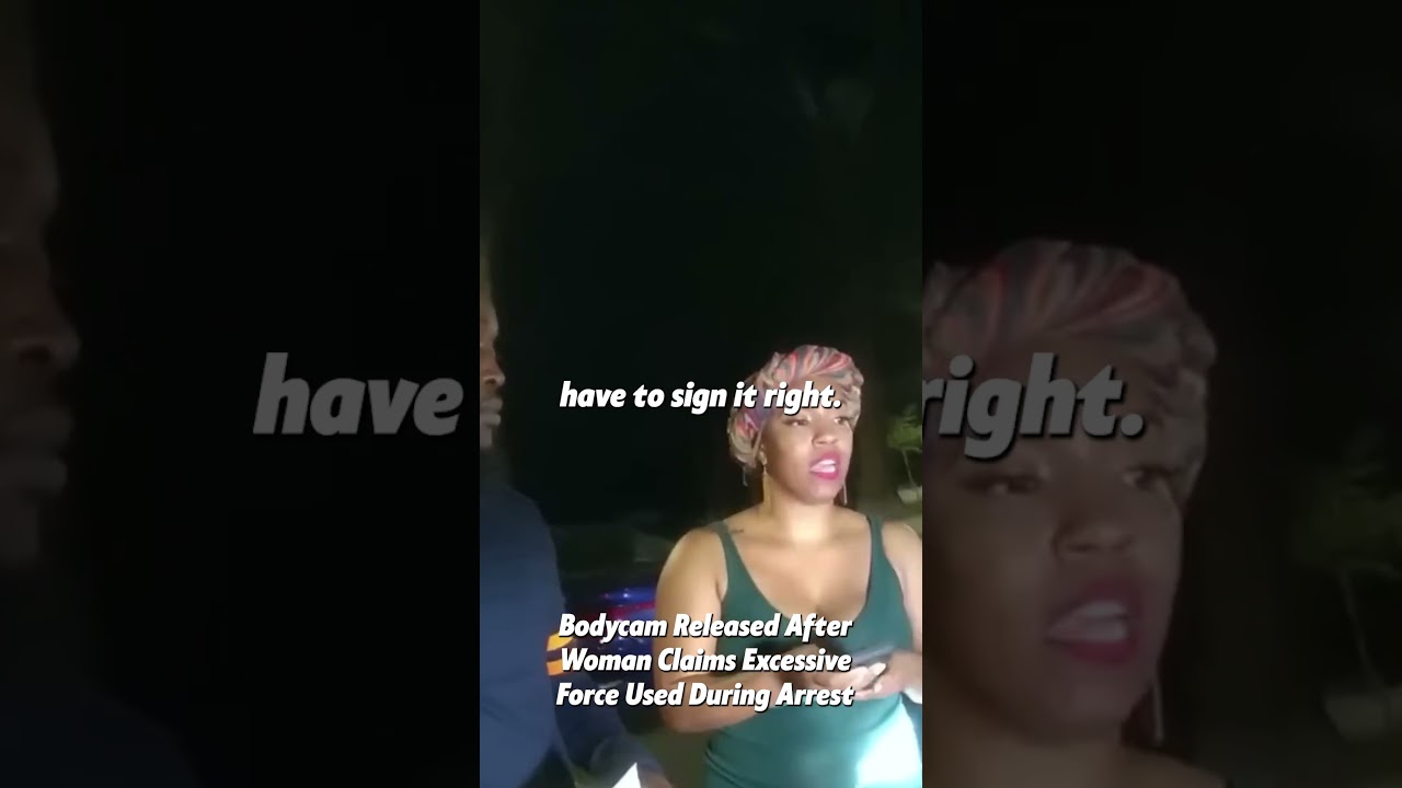 Woman Claims Excessive Force Used by Atlanta Police part 1. Full clip on: Law&Crime Network