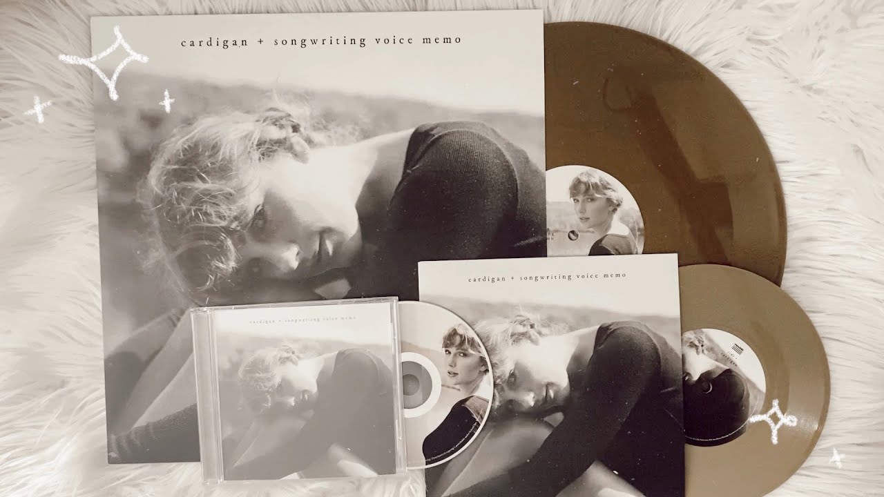 taylor swift - cardigan (vinyl + cd unboxing)