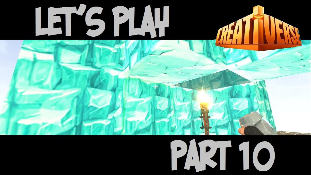 Let's play Creativerse - part 10: Супер ферма льда